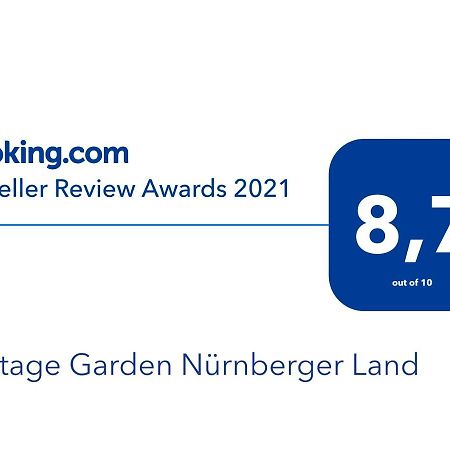 Cottage Garden Nuernberger Land Zimmer 2 Bis 3 Швайг-бай-Нюрнберг Экстерьер фото